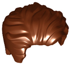 LEGO® los onderdeel Haar in kleur Roodachtig Bruin 23186