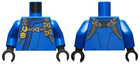 LEGO® los onderdeel Lijf met Motief Blauw 973pb3614c01
