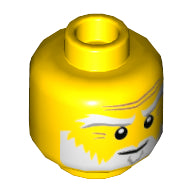 LEGO® los onderdeel Hoofd in kleur Geel 3626cpb2424
