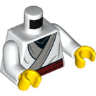 LEGO® los onderdeel Lijf met Motief Wit 973pb3607c01