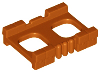 Plaatje in Gallery viewer laden, LEGO® los onderdeel Lijf Accessoire Donker Oranje 27145