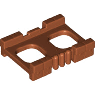Plaatje in Gallery viewer laden, LEGO® los onderdeel Lijf Accessoire Donker Oranje 27145