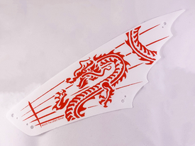 LEGO® los onderdeel Doek in kleur Wit 58005