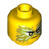LEGO® los onderdeel Hoofd in kleur Geel 3626cpb2445