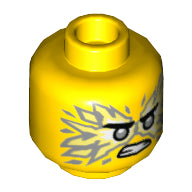 Plaatje in Gallery viewer laden, LEGO® los onderdeel Hoofd in kleur Geel 3626cpb2446