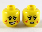 LEGO® los onderdeel Hoofd in kleur Geel 3626cpb2425