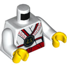 LEGO® los onderdeel Lijf met Motief Wit 973pb3606c01