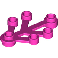 Plaatje in Gallery viewer laden, LEGO® los onderdeel Plant &amp; Struik in kleur Donker Roze 2423