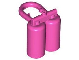 LEGO® los onderdeel Lijf Accessoire Donker Roze 3838