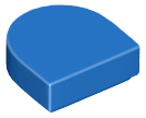 Plaatje in Gallery viewer laden, LEGO® los onderdeel Tegel Rond in kleur Blauw 24246