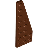 Plaatje in Gallery viewer laden, LEGO® los onderdeel Wig Plaat Roodachtig Bruin 50304