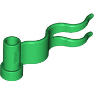 Plaatje in Gallery viewer laden, LEGO® los onderdeel Vlag in kleur Groen 4495b