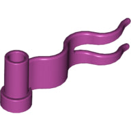 LEGO® los onderdeel Vlag in kleur Magenta 4495b