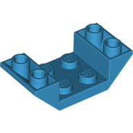 LEGO® los onderdeel Dakpan Omgekeerd Donker Azuurblauw 4871