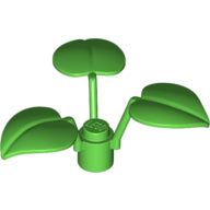 Plaatje in Gallery viewer laden, LEGO® los onderdeel Plant &amp; Struik in kleur Fel Groen 6255