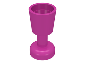 LEGO® los onderdeel Accessoire in kleur Donker Roze 2343