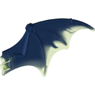 Plaatje in Gallery viewer laden, LEGO® Dier Onderdelen met Motief Donkerblauw 23989pb04
