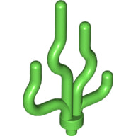 Plaatje in Gallery viewer laden, LEGO® los onderdeel Plant &amp; Struik in kleur Fel Groen 30093