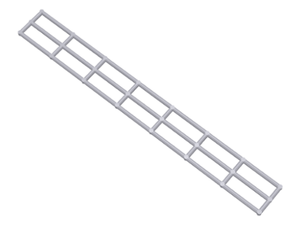 LEGO® los onderdeel Boot Licht Blauwachtig Grijs 47996