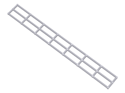 LEGO® los onderdeel Boot Licht Blauwachtig Grijs 47996