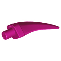Plaatje in Gallery viewer laden, LEGO® los onderdeel Dier Onderdelen in kleur Magenta 87747