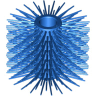 LEGO® los onderdeel Voertuig in kleur Blauw 2498