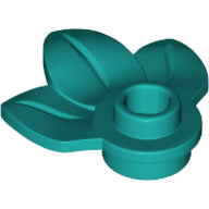 Plaatje in Gallery viewer laden, LEGO® los onderdeel Plant &amp; Struik Donker Turkoois 32607
