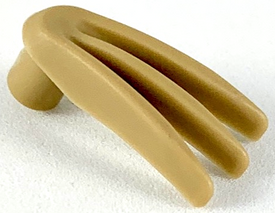 LEGO® los onderdeel Wapen in kleur Donker Geelbruin 10187