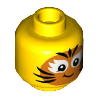 LEGO® los onderdeel Hoofd in kleur Geel 3626cpb2378
