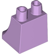 LEGO® los onderdeel Benen Aangepast in kleur Lavendel 36036
