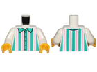 LEGO® los onderdeel Lijf met Motief Wit 973pb3548c01