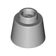 Plaatje in Gallery viewer laden, LEGO® los onderdeel Kegel Licht Blauwachtig Grijs 85975