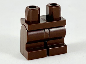 LEGO® los onderdeel Benen Aangepast Donker Bruin 970cm00