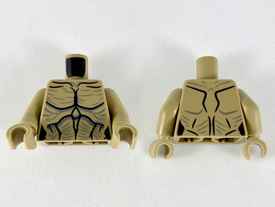 LEGO® Lijf met Motief Donker Geelbruin 973pb3562c01