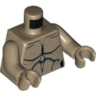 LEGO® Lijf met Motief Donker Geelbruin 973pb3562c01