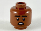 LEGO® los onderdeel Hoofd Roodachtig Bruin 3626pb2393