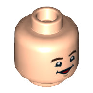 Plaatje in Gallery viewer laden, LEGO® los onderdeel Hoofd in kleur Lichte Noga 3626cpb2390