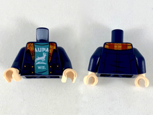 Plaatje in Gallery viewer laden, LEGO® los onderdeel Lijf met Motief Donkerblauw 973pb3561c01