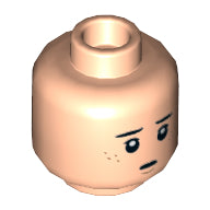 Plaatje in Gallery viewer laden, LEGO® los onderdeel Hoofd in kleur Lichte Noga 3626pb2391