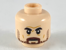 LEGO® los onderdeel Hoofd in kleur Lichte Noga 3626pb2389