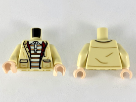 LEGO® los onderdeel Lijf met Motief Geelbruin 973pb3565c01