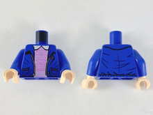 Plaatje in Gallery viewer laden, LEGO® los onderdeel Lijf met Motief Blauw 973pb3559c01