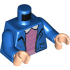 LEGO® los onderdeel Lijf met Motief Blauw 973pb3559c01