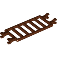 LEGO® los onderdeel Staaf in kleur Roodachtig Bruin 30095