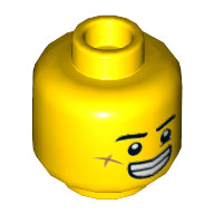 LEGO® los onderdeel Hoofd in kleur Geel 3626cpb2441