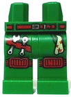 LEGO® los onderdeel Benen met Motief Groen 970c00pb0991