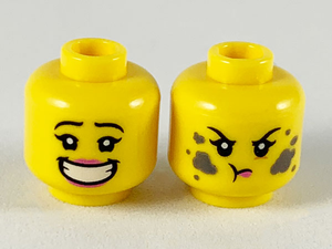 LEGO® los onderdeel Hoofd in kleur Geel 3626cpb2440