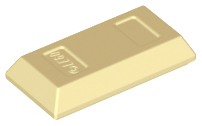 LEGO® los onderdeel Accessoire in kleur Geelbruin 99563