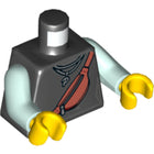 LEGO® los onderdeel Lijf met Motief Zwart 973pb3639c01