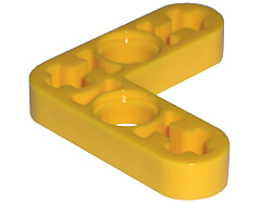 LEGO® los onderdeel Technische Hefbalk in kleur Geel 32056